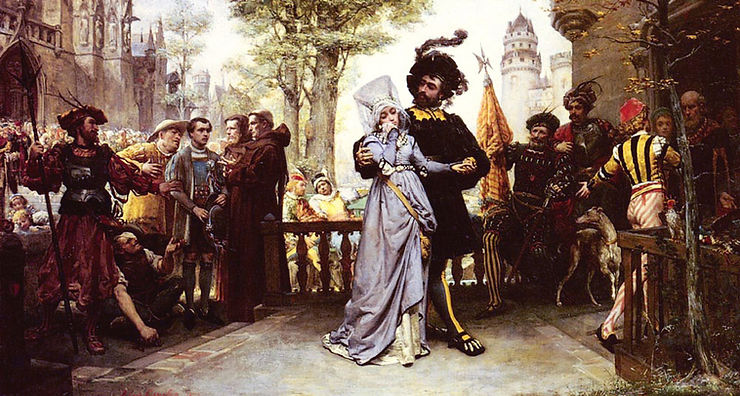 Le Droit Du Seigneur eftir Jules Arsene Garnier, 1872