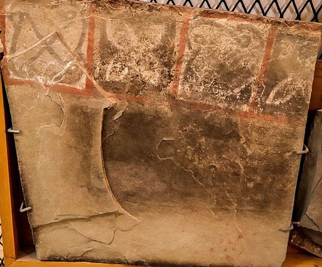 Epigraphic shale plate from Koumbi Saleh bearing religious formulae and geometric decorations. Photo: Clemens Schmillen (CC BY-SA 4.0)